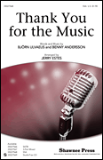 Thank You for the Music SSA choral sheet music cover